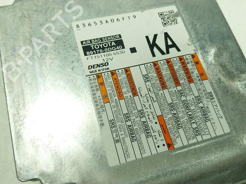 ECU airbags TOYOTA YARIS CROSS (MXP_) 1.5 Hybrid (MXPJ11) | BP30153346M53