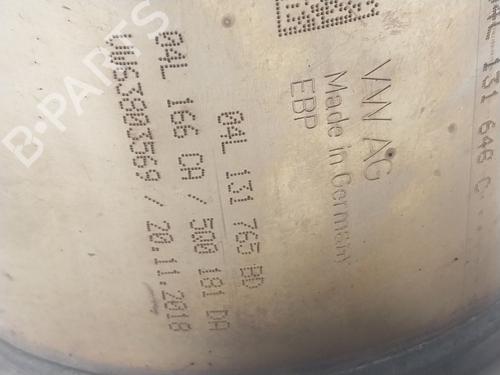 Particulate filter VW POLO VI (AW1, BZ1, AE1) 1.6 TDI | BP18157343M81 