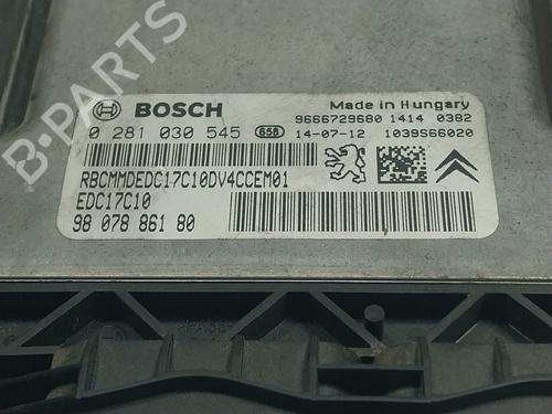 Computer motormanagement PEUGEOT 208 I (CA_, CC_) 1.4 HDi | BP17650307M57 