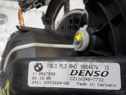 Heater blower motor BMW 1 (E87) 118 d | BP3857612M62 