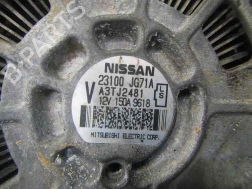 Alternator RENAULT KOLEOS I (HY_) 2.0 dCi (HY0K) | BP3874874M7 