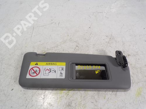 Used Right sun visor Right sun visor AUDI A3 Sportback (8VA, 8VF) 1.0 TFSI (115 hp) 9763134 9763134