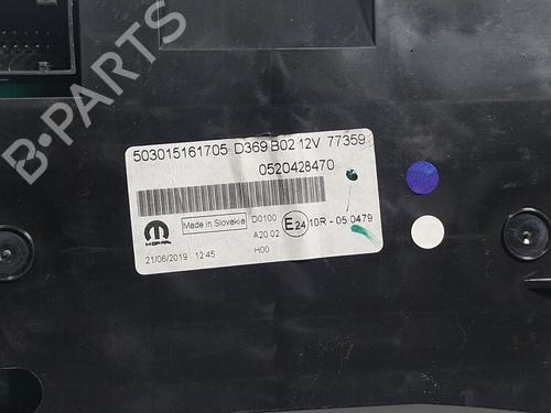 Instrument cluster FIAT DOBLO Cargo (263_) 1.6 D Multijet (263WXD1B, 263WXR1B, 263WXX1B, 263ZXD1B,... | BP16936205C47 