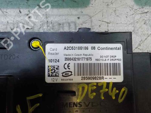 Ignition barrel RENAULT SCÉNIC III (JZ0/1_)  | BP6618981M48 