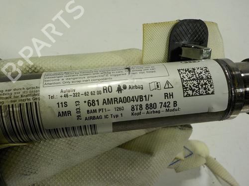 Right curtain airbag AUDI A5 Sportback (8TA)  | BP13636922C12 