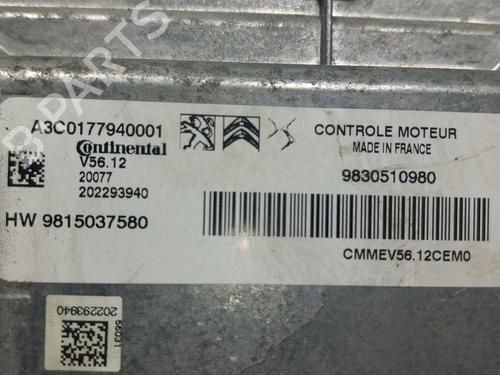 Engine control unit (ECU) CITROËN C3 III (SX) 1.2 PureTech 82 | BP28573923M57 