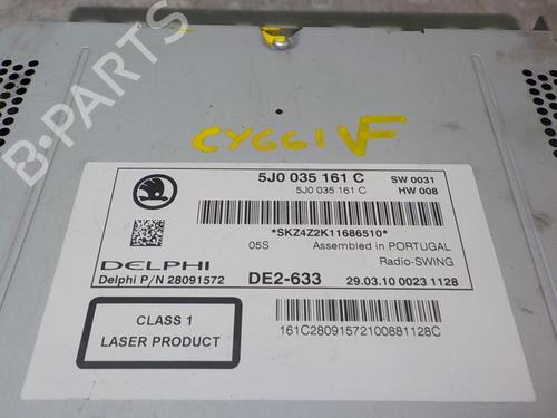 Radio SKODA FABIA II (542) 1.2 | BP3863300E6