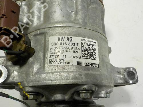 AC compressor SEAT IBIZA V (KJ1, KJG)  | BP13579091M34 
