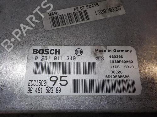 Engine control unit (ECU) CITROËN C5 I (DC_) 2.0 HDi (DCRHZB, DCRHZE) | BP3857161M57 