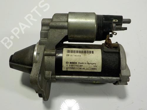 Used Starter Starter OPEL CORSA E (X15) 1.4 (08, 68) (90 hp) 12979972 12979972