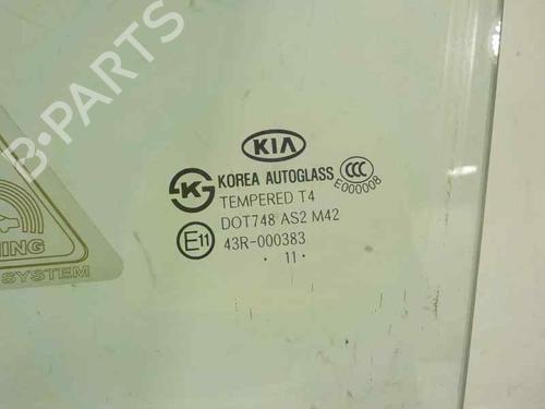 Front left door window KIA SORENTO II (XM) 2.2 CRDi 4WD | BP11731617C18 