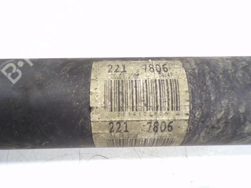 Driveshaft MERCEDES-BENZ S-CLASS (W221, V221) S 320 CDI | BP8392398M37
