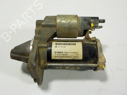 Used Starter Starter OPEL CORSA E (X15) 1.4 (08, 68) (90 hp) 12979950 12979950