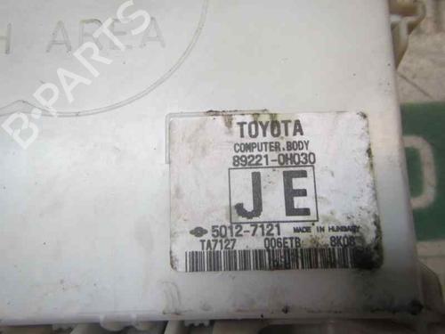 Fuse box TOYOTA AYGO (_B4_) 1.0 VVTi (KGB40) | BP3991186E1 