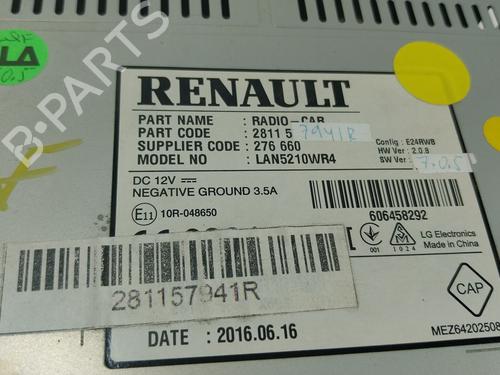 Radio RENAULT CLIO IV (BH_) 1.2 16V | BP26896042E6 