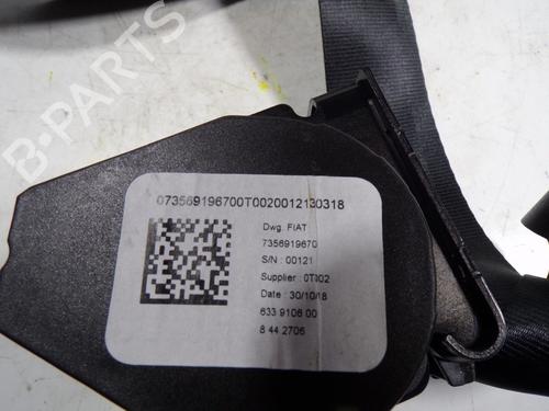 Rear left seatbelt FIAT TIPO Hatchback (356_, 357_)  | BP7299973I29 