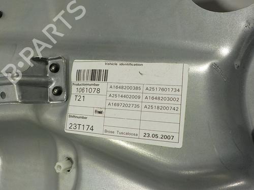 Front left window mechanism MERCEDES-BENZ R-CLASS (W251, V251) R 320 CDI 4-matic (251.022, 251.122) | BP13569300C22