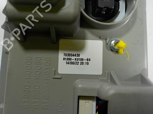 Interior roof light TOYOTA YARIS (_P21_, _PA1_, _PH1_) 1.5 Hybrid (MXPH11) | BP11193769I8 