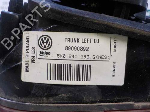 Left tailgate light VW GOLF VI (5K1) 1.6 TDI | BP6156809C79 