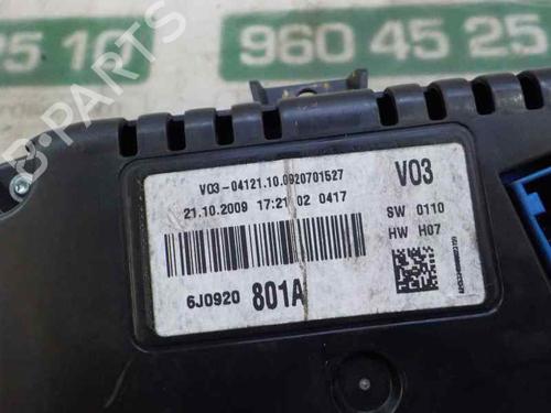 Instrument cluster SEAT IBIZA IV (6J5, 6P1) | BP5881400C47