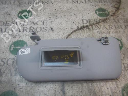 Used Left sun visor Left sun visor MAZDA 3 (BK) 1.6 MZ-CD (90 hp) 3839815 3839815