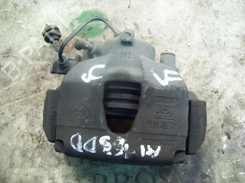 Used Right front brake caliper RENAULT LAGUNA II (BG0/1_) 1.6 16V (BG0A, BG0L) (107 hp) 11557290