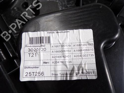 Rear left window mechanism MERCEDES-BENZ M-CLASS (W166)  | BP8141551C24 
