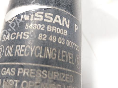 Right front shock absorber NISSAN QASHQAI I (J10, NJ10)  | BP27334236M17 