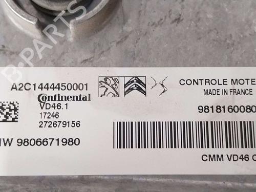 Engine control unit (ECU) PEUGEOT PARTNER Tepee 1.2 THP | BP28362785M57 - Image 5