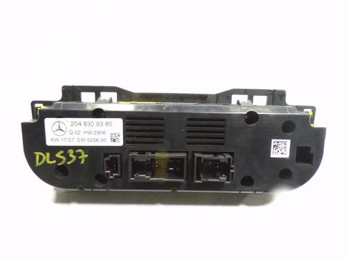 Climate control MERCEDES-BENZ C-CLASS (W204)  | BP15284348I5 