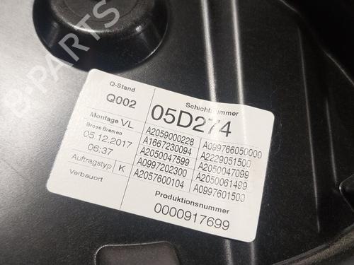 Front left window mechanism MERCEDES-BENZ C-CLASS T-Model (S205) C 220 BlueTEC / d (205.204) | BP30091322C22