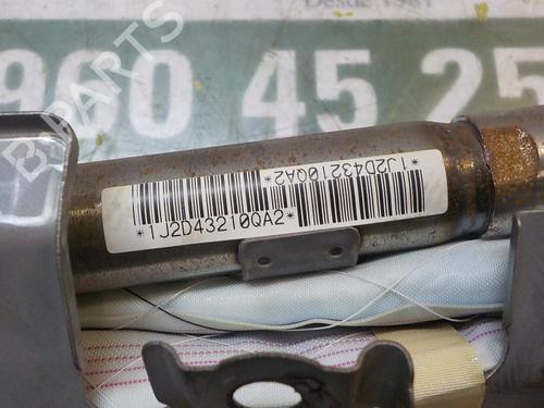 Right curtain airbag TOYOTA AURIS (_E15_) 1.4 D-4D (NDE150_, NDE150R) | BP3856791C12 
