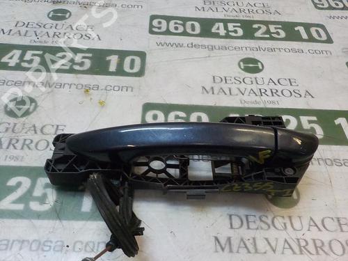 Rear left exterior door handle VW PASSAT B6 (3C2) 2.0 TDI 16V (140 hp) 3C0837205GRU