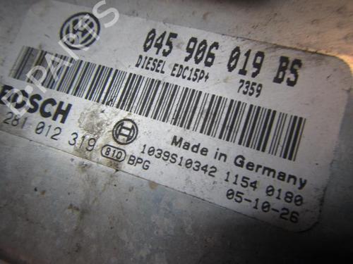 Computer motormanagement SEAT CORDOBA (6L2)  | BP3833956M57 
