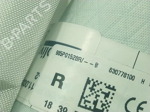 Right curtain airbag RENAULT KADJAR (HA_, HL_) 1.3 TCe 140 (HLNB, HLN1) | BP19135768C12 