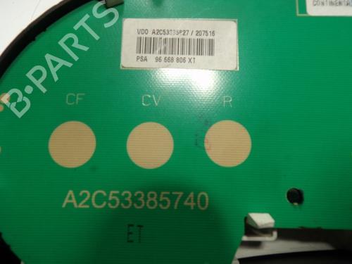 Instrument cluster CITROËN C3 II (SC_)  | BP11193451C47 