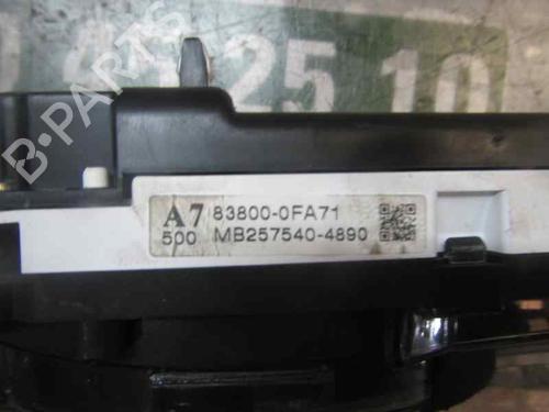 Instrument cluster TOYOTA VERSO (_R2_) 1.6 D4-D (WAR20_) | BP6250392C47 