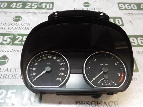 Used Instrument cluster BMW 1 (E87) 120 d (163 hp) 3857429