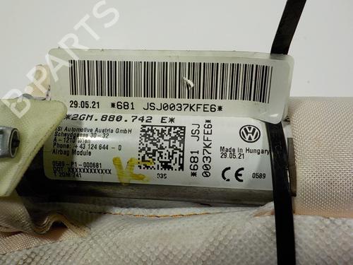 Right curtain airbag VW T-CROSS (C11, D31)  | BP12847746C12 