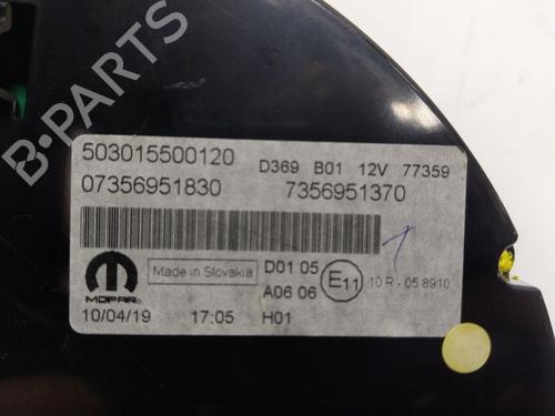 Instrument cluster FIAT 500 (312_) 1.2 (312AXA1A) | BP30609623C47