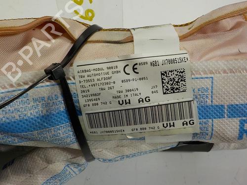Right curtain airbag SEAT IBIZA V (KJ1, KJG)  | BP12824052C12 