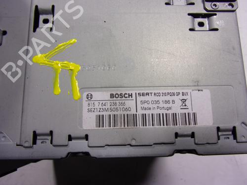 Radio SEAT LEON (1P1) 1.6 TDI | BP15839520E6 
