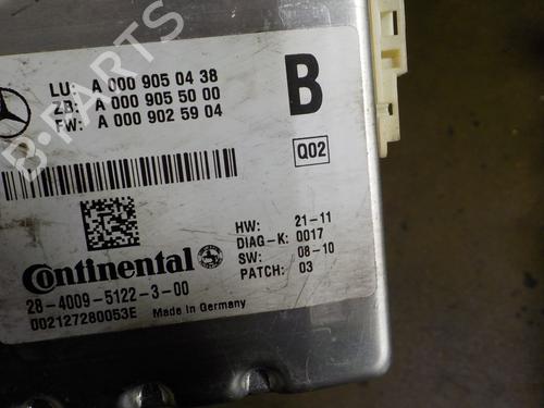 Electronic module MERCEDES-BENZ M-CLASS (W166)  | BP10089190M83 