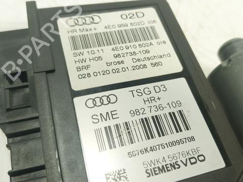 Right rear window motor AUDI A8 D3 (4E2, 4E8) 3.0 TDI quattro | BP27377409E22 