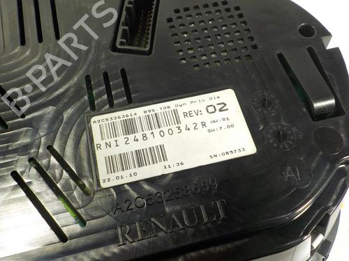 Instrument cluster RENAULT MEGANE III Hatchback (BZ0/1_, B3_)  | BP17052750C47 