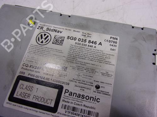 Radio VW GOLF VII (5G1, BQ1, BE1, BE2) 1.6 TDI | BP16158557E6 