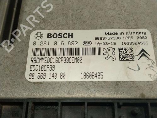 Engine control unit (ECU) CITROËN C-CROSSER (VU_, VV_) 2.2 HDi | BP38298512M57 - Image 3