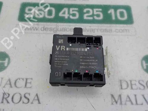Used Comfort control module MERCEDES-BENZ E-CLASS Coupe (C207) [2009-2016]  3992418