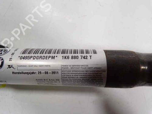 Right curtain airbag VW GOLF VI (5K1) 1.6 TDI | BP6686663C12 