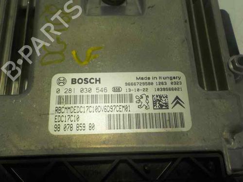 Engine control unit (ECU) PEUGEOT 308 SW I (4E_, 4H_) 1.6 HDi | BP6894329M57 